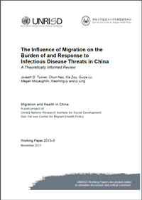 The Influence of Migration on the Burden of and Response to Infectious Disease Threats in China: A Theoretically Informed Review